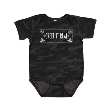 Inktastic Halloween Creep It Real Gift Baby Boy or Baby Girl Bodysuit