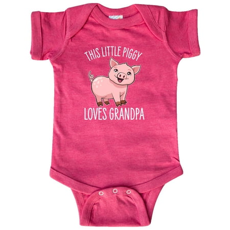 Inktastic This Little Piggy Loves Grandpa- cute Gift Baby Boy or Baby Girl Bodysuit
Inktastic This Little Piggy Loves Grandpa- cute Gift Baby Boy or Baby Girl Bodysuit