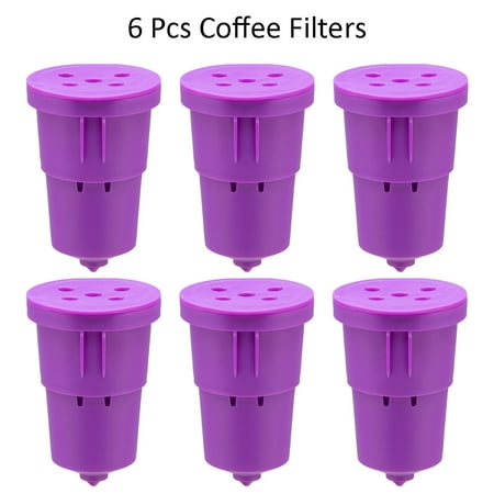JINGT 6 Pcs Reusable K-Cup Pod Coffee Filter Compatible with Keurig My K-Cup Filter Baskets Pod
JINGT 6 Pcs Reusable K-Cup Pod Coffee Filter Compatible with Keurig My K-Cup Filter Baskets Pod
