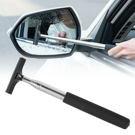 

Retractable Rear-View Mirror Wiper Car Rearview Mirror Wiper Quickly Wipe Water Removal Waterproof Anti-Glare Anti-Fog Glass Mirror Cleaning Supplies