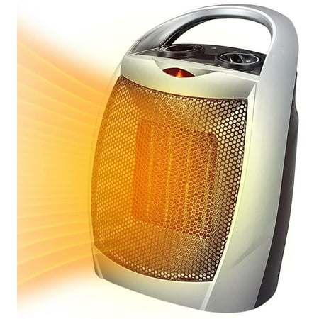 1500W Space Heater ETL Certified Ceramic Small Heater with Thermostat Electric Portable Heater Fan for Home Dorm Office Desktop and kitchen SILVER
1500W Space Heater ETL Certified Ceramic Small Heater with Thermostat Electric Portable Heater Fan for Home Dorm Office Desktop and kitchen SILVER