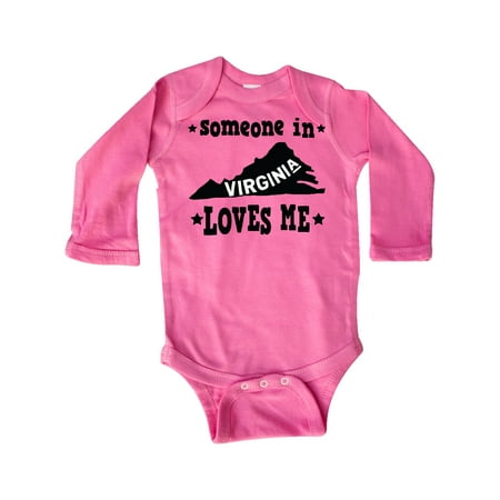 Inktastic Virginia Vacation Someone Loves Me Gift Baby Boy or Baby Girl Long Sleeve Bodysuit
Inktastic Virginia Vacation Someone Loves Me Gift Baby Boy or Baby Girl Long Sleeve Bodysuit