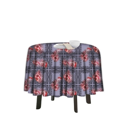 eloria Floral Printed Round Table Cloth Resistant Washable Decorative Table Cover for Dining Table
eloria Floral Printed Round Table Cloth Resistant Washable Decorative Table Cover for Dining Table