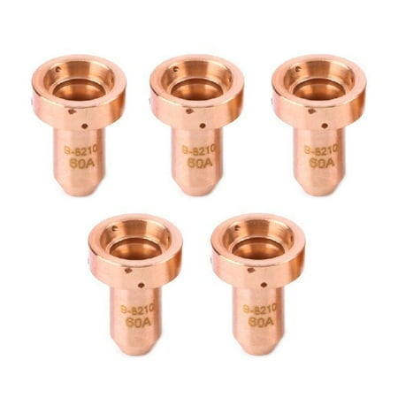 TONKBEEY 5pcs 9-8210 Plasma Cutting Torch Nozzle 60Amp Tip For SL60 SL100 Consumable Part
TONKBEEY 5pcs 9-8210 Plasma Cutting Torch Nozzle 60Amp Tip For SL60 SL100 Consumable Part