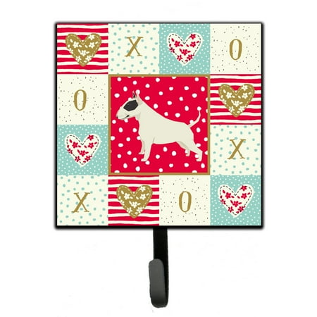 Carolines Treasures CK5917SH4 Black and White Bull Terrier Love Leash or Key Holder 7Hx4.25W multicolor
Carolines Treasures CK5917SH4 Black and White Bull Terrier Love Leash or Key Holder 7Hx4.25W multicolor