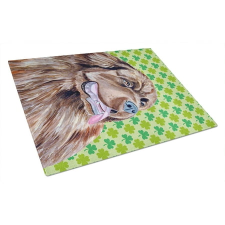 Carolines Treasures LH9174LCB Newfoundland St. Patricks Day Shamrock Portrait Glass Cutting Board Large 12H x 16W
Carolines Treasures LH9174LCB Newfoundland St. Patricks Day Shamrock Portrait Glass Cutting Board Large 12H x 16W
