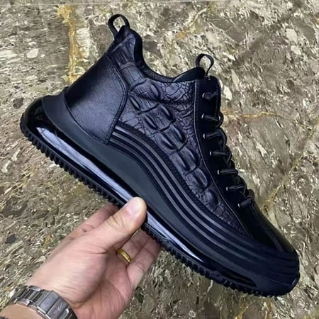 Hhdxre Men s Neutral Running Shoe with Breathable Fish Pattern Soft Shoes for Man Fitness Sports Exercise(Black 38)
Hhdxre Men s Neutral Running Shoe with Breathable Fish Pattern Soft Shoes for Man Fitness Sports Exercise(Black 38)