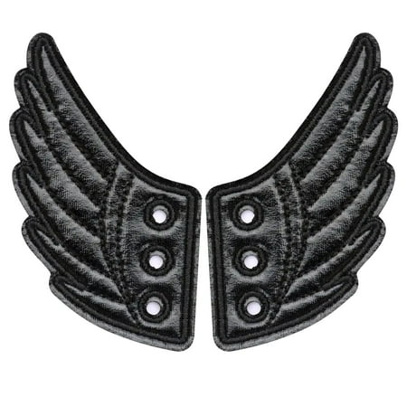 1 Pair PU Shoe DIY Accessories Glitter Shoe Wings Ornament Show Party Skate Shoes DIY Decorations Black
1 Pair PU Shoe DIY Accessories Glitter Shoe Wings Ornament Show Party Skate Shoes DIY Decorations Black