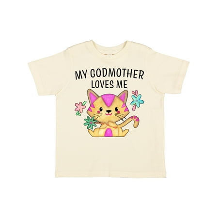 Inktastic My Godmother Loves Me with Cute Kitten and Flowers Gift Toddler Boy or Toddler Girl T-Shirt
Inktastic My Godmother Loves Me with Cute Kitten and Flowers Gift Toddler Boy or Toddler Girl T-Shirt