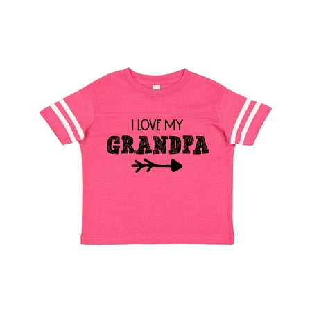 Inktastic I Love My Grandpa with Arrow Gift Toddler Boy or Toddler Girl T-Shirt 
Inktastic I Love My Grandpa with Arrow Gift Toddler Boy or Toddler Girl T-Shirt