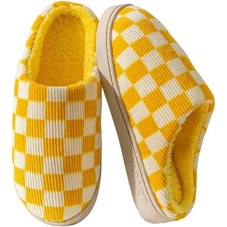 PIKADINGNIS Women Men Fashion Check Checkboard Printed Soft Warm House Slippers Fluffy Faux Fur Plush Anti-skip Home Shoes Indoor…
PIKADINGNIS Women Men Fashion Check Checkboard Printed Soft Warm House Slippers Fluffy Faux Fur Plush Anti-skip Home Shoes Indoor…
