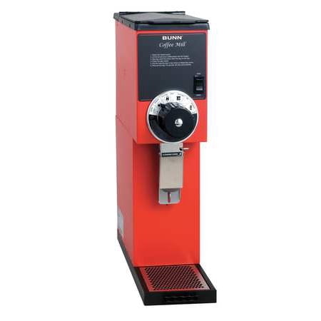 BUNN 22102.0001 Bulk Coffee Grinder, 2 Lbs, Red