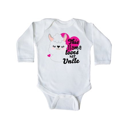 Inktastic Valentines Day This Llama Loves Her Uncle Gift Baby Girl Long Sleeve Bodysuit
Inktastic Valentines Day This Llama Loves Her Uncle Gift Baby Girl Long Sleeve Bodysuit
