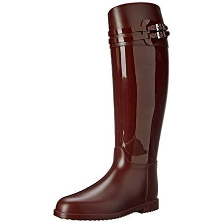 SLOOSH Italy Women s Tall Glossy Bordeaux 36 EU/6 M US