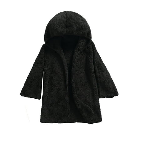 Yinyinxull Toddler Kids Boys Girls Plush Hooded Jacket Coat Outwear Warm Autumn Winter Middle Length Clothes Black 4-5 Years
Yinyinxull Toddler Kids Boys Girls Plush Hooded Jacket Coat Outwear Warm Autumn Winter Middle Length Clothes Black 4-5 Years