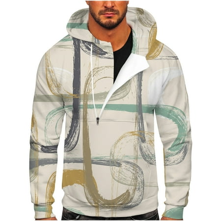 Juebong Business Dressy Mens Tops Men Casual Sports Fitness Pullover Hooded Half-Zip Gradient Tie-Dye Print Sweatshirt
Juebong Business Dressy Mens Tops Men Casual Sports Fitness Pullover Hooded Half-Zip Gradient Tie-Dye Print Sweatshirt