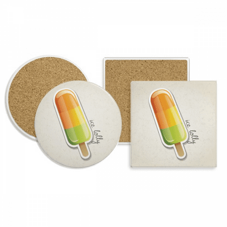 Orange Yellow Green Popsicle Sweet Ice Coaster Cup Mug Holder Absorbent Stone Cork Base Set
Orange Yellow Green Popsicle Sweet Ice Coaster Cup Mug Holder Absorbent Stone Cork Base Set