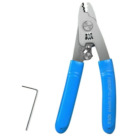 VCFS-30 Stainless Steel Three-Port Fiber Stripping Pliers FTTH Tool Fiber Optic Wire Stripper
VCFS-30 Stainless Steel Three-Port Fiber Stripping Pliers FTTH Tool Fiber Optic Wire Stripper