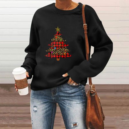 jsaierl Womens Christmas Sweatshirts Crew Neck Long Sleeve Shirts Christmas Tree Graphic Tops Dressy Casual 2022 Blouse Tee Pullover Christmas Gifts for Teen Girls
jsaierl Womens Christmas Sweatshirts Crew Neck Long Sleeve Shirts Christmas Tree Graphic Tops Dressy Casual 2022 Blouse Tee Pullover Christmas Gifts for Teen Girls