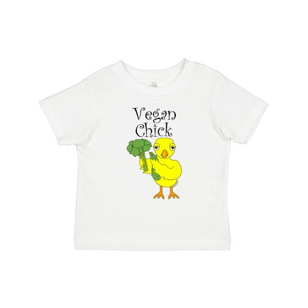 Inktastic Vegan Chick Gift Toddler Toddler Girl T-Shirt