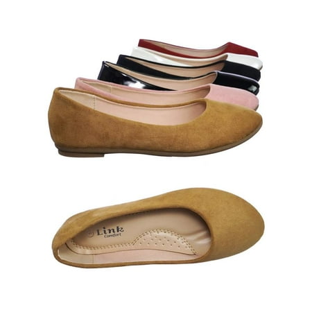 Flexible23 by Forever Link Classic Comfy Foam Pad Round Toe Ballet Ballerina Round Toe Flats (Woman)
Flexible23 by Forever Link Classic Comfy Foam Pad Round Toe Ballet Ballerina Round Toe Flats (Woman)