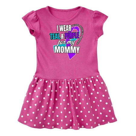 Inktastic Suicide Prevention I Wear Teal and Purple for My Mommy Gift Baby Girl Dress
Inktastic Suicide Prevention I Wear Teal and Purple for My Mommy Gift Baby Girl Dress