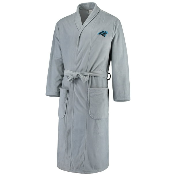 Carolina Panthers Concepts Sport Audible Microfleece Robe - Charcoal