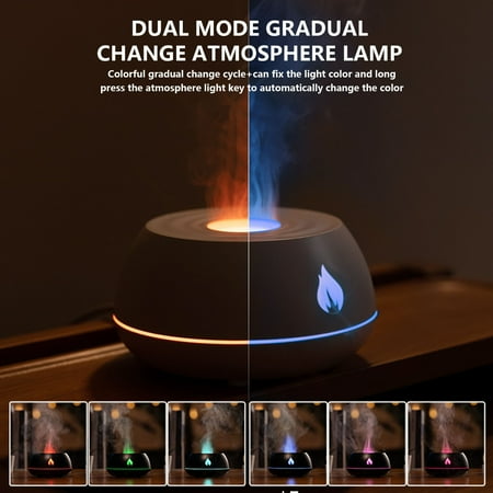 TUOBARR Summer Savings Colorful Flame Humidifier Mute Aroma Diffuser Bedroom Lighting Large Fog Purification Diffuser Aroma Diffuser
TUOBARR Summer Savings Colorful Flame Humidifier Mute Aroma Diffuser Bedroom Lighting Large Fog Purification Diffuser Aroma Diffuser