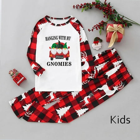 POROPL Christmas Matching Family Pajamas Sets Holiday Pullover O-Neck Letter Print Long Sleeve Christmas Pajamas For Couples Plaid Pajamas For Family
POROPL Christmas Matching Family Pajamas Sets Holiday Pullover O-Neck Letter Print Long Sleeve Christmas Pajamas For Couples Plaid Pajamas For Family