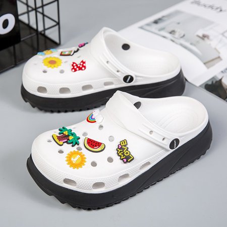 Hot Sale Cute Cartoon Women Sandals Casual Thick Sole Garden Shoe Women Clogs Fashion Yellow Summer Platform Sandal Women Slides
Hot Sale Cute Cartoon Women Sandals Casual Thick Sole Garden Shoe Women Clogs Fashion Yellow Summer Platform Sandal Women Slides