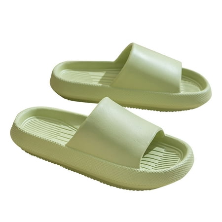 Pillow Slippers for Women and Men Non Slip Quick Drying Shower Slippers Womens Mens Solid Color Slippers Super Soft Breathable Anti-Slip Bedroom Home Slippers 4.5
Pillow Slippers for Women and Men Non Slip Quick Drying Shower Slippers Womens Mens Solid Color Slippers Super Soft Breathable Anti-Slip Bedroom Home Slippers 4.5