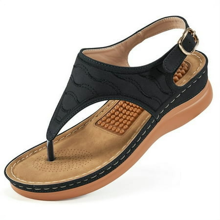 Womens Comfortable Wedge Sandals with Arch Support Summer Flip Flops Platform Shoes
Womens Comfortable Wedge Sandals with Arch Support Summer Flip Flops Platform Shoes