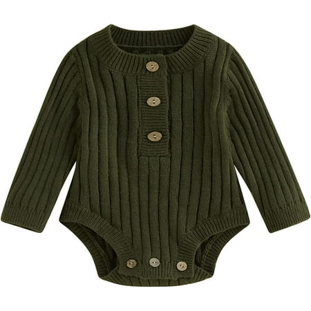 PIKADINGNIS Baby Boy Girl Knit Sweater Romper Oversized Solid Color Crewneck Long Sleeve Knitted Jumpsuit Warm Winter Clothes
PIKADINGNIS Baby Boy Girl Knit Sweater Romper Oversized Solid Color Crewneck Long Sleeve Knitted Jumpsuit Warm Winter Clothes