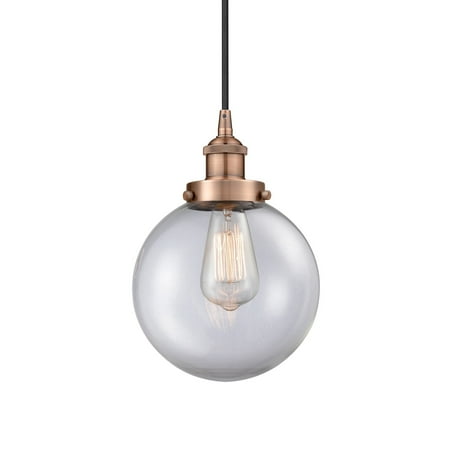Innovations Lighting 616-1Ph-12-8 Beacon Pendant Beacon 8 Wide Mini Pendant - Copper
Innovations Lighting 616-1Ph-12-8 Beacon Pendant Beacon 8 Wide Mini Pendant - Copper