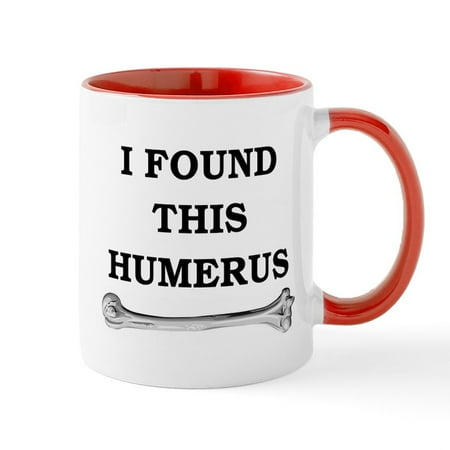 CafePress - I Found This Humerus Mug - 11 oz Ceramic Mug - Novelty Coffee Tea Cup
CafePress - I Found This Humerus Mug - 11 oz Ceramic Mug - Novelty Coffee Tea Cup