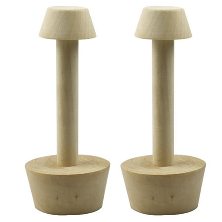 NUOLUX 1 Set 2 Pcs Wooden Egg Tart Pushers Double Side Tart Tampers (Wood Color)
NUOLUX 1 Set 2 Pcs Wooden Egg Tart Pushers Double Side Tart Tampers (Wood Color)