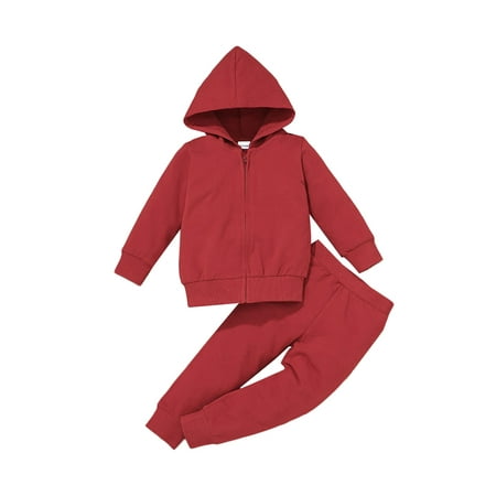 Baby 2pcs Suit Hooded Zipper Long Sleeve Solid Color Warm Loose Coat and Jogger Trousers
Baby 2pcs Suit Hooded Zipper Long Sleeve Solid Color Warm Loose Coat and Jogger Trousers