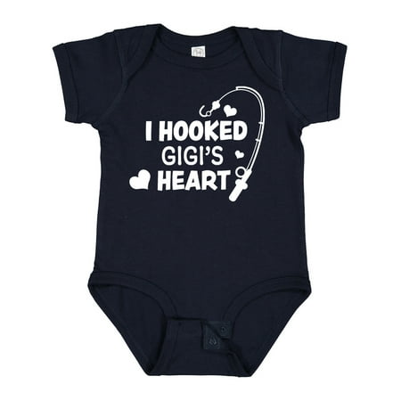 Inktastic I Hooked Gigi s Heart with Fishing Rod Gift Baby Boy or Baby Girl Bodysuit
Inktastic I Hooked Gigi s Heart with Fishing Rod Gift Baby Boy or Baby Girl Bodysuit