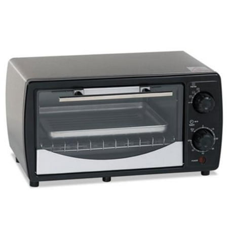 Avanti .9 Liter Toaster Oven - 0.03 Ft Capacity - Toast, Bake, Broil, Cooking - Black (po3a1b)