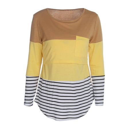 One opening US Lady Women Pregnant Maternity Clothes Nursing Top Breastfeeding Loose T-Shirt
One opening US Lady Women Pregnant Maternity Clothes Nursing Top Breastfeeding Loose T-Shirt
