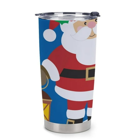 ANYWAY.GO Thermal Insulation Coffee Travel Mug with Lid Spill Proof Cute Christmas Santa Use Greeting Portable Thermal Thermal Cup for Car 20oz
ANYWAY.GO Thermal Insulation Coffee Travel Mug with Lid Spill Proof Cute Christmas Santa Use Greeting Portable Thermal Thermal Cup for Car 20oz