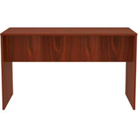 Essentials Laminate Standing Height Table Mahogany