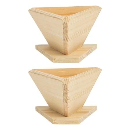 2pcs Wooden Rice Ball Mold Traditional Chinese Rice-pudding Triangle Molds