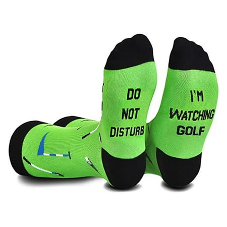 Unisex Funny Saying Crew Socks Do Not Disturb I Am Watching Letters Hosiery Gift