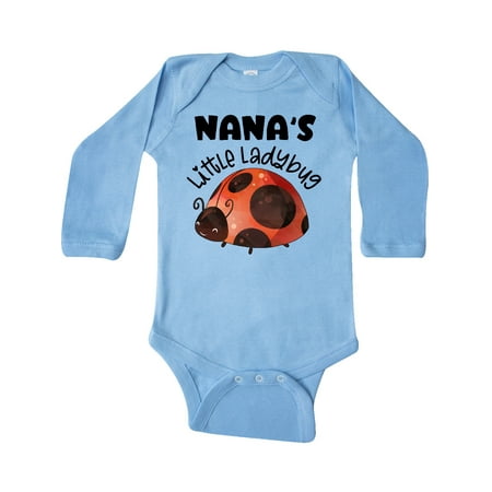 Inktastic Nana s Little Ladybug Gift Baby Boy or Baby Girl Long Sleeve Bodysuit
Inktastic Nana s Little Ladybug Gift Baby Boy or Baby Girl Long Sleeve Bodysuit