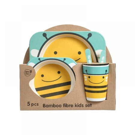 Bamboo Fiber Children s Tableware Set Creative Cartoon Bowl Split Tableware Spoon Fork Cup Five-piece Set Gift Tableware Panda
Bamboo Fiber Children s Tableware Set Creative Cartoon Bowl Split Tableware Spoon Fork Cup Five-piece Set Gift Tableware Panda