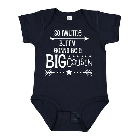 Inktastic So I m Little but I m Gonna Be a Big Cousin Gift Baby Boy or Baby Girl Bodysuit
Inktastic So I m Little but I m Gonna Be a Big Cousin Gift Baby Boy or Baby Girl Bodysuit