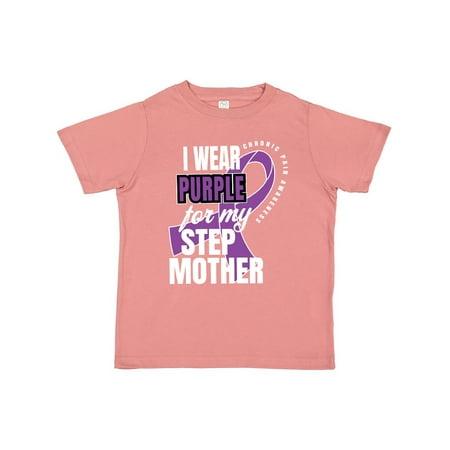 Inktastic Chronic Pain I Wear Purple For My Step Mother Gift Toddler Boy or Toddler Girl T-Shirt
Inktastic Chronic Pain I Wear Purple For My Step Mother Gift Toddler Boy or Toddler Girl T-Shirt