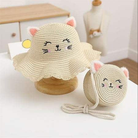 toraway Water Bottle Caps for Kids Children Girls Cartoon Sunshade Hat Straw Beach Sun Hat Straw Bag Kids Summer Accessories One Size
toraway Water Bottle Caps for Kids Children Girls Cartoon Sunshade Hat Straw Beach Sun Hat Straw Bag Kids Summer Accessories One Size
