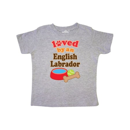 Inktastic English Labrador Dog Lover Gift Toddler Boy or Toddler Girl T-Shirt